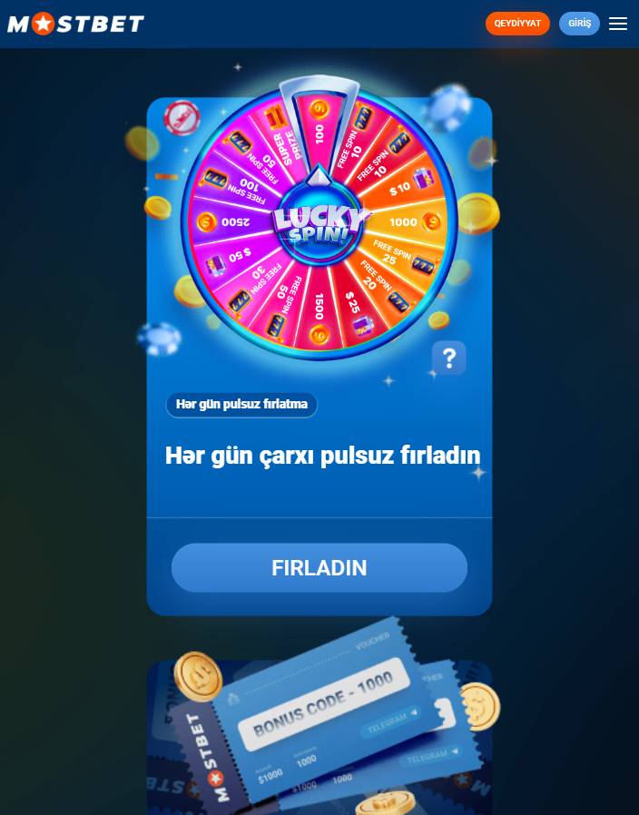 Promo kodlarından istifadə edərək bonuslar almağın əlavə yolları